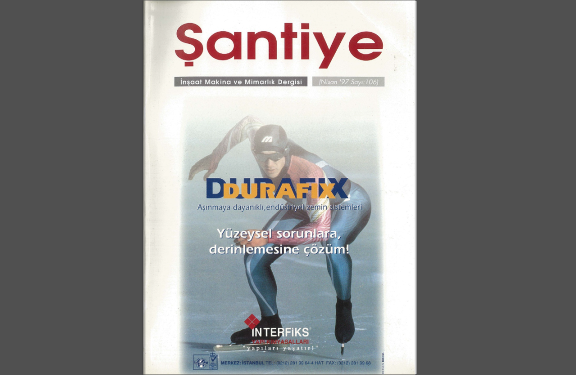 Şantiye'nin Nisan 1997 (106.) Sayısı Yayında