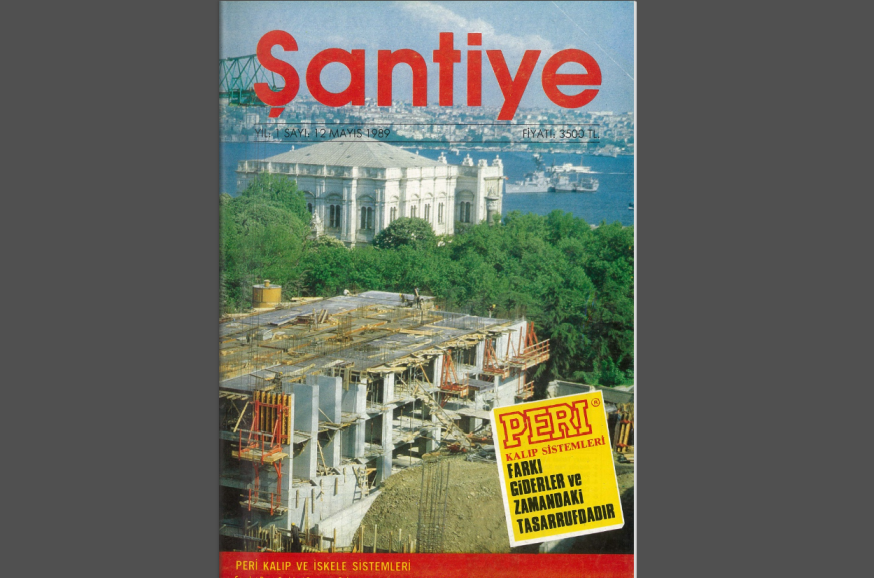 Şantiye'nin Mayıs 1989 (12.) Sayısı Yayında