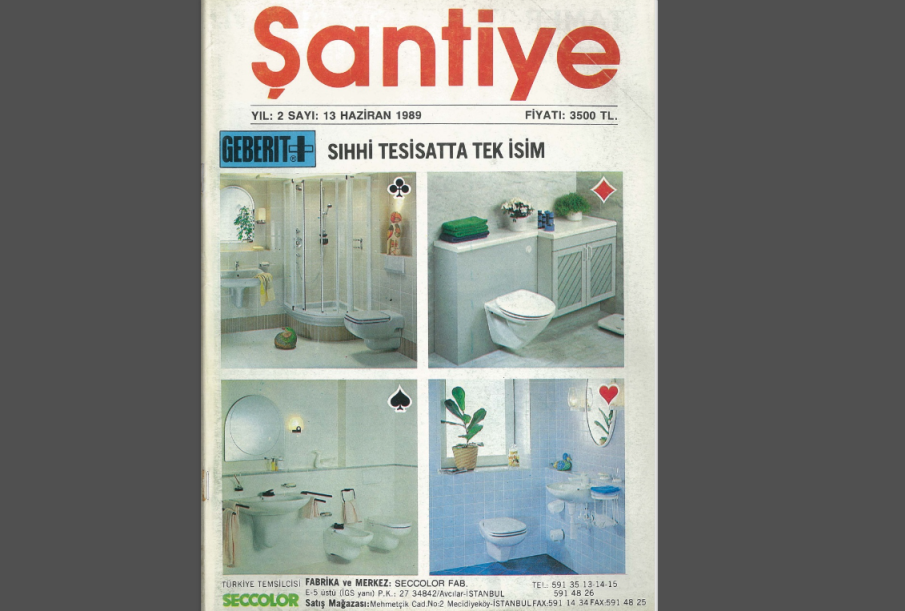 Şantiye'nin Haziran 1989 (13.) Sayısı Yayında