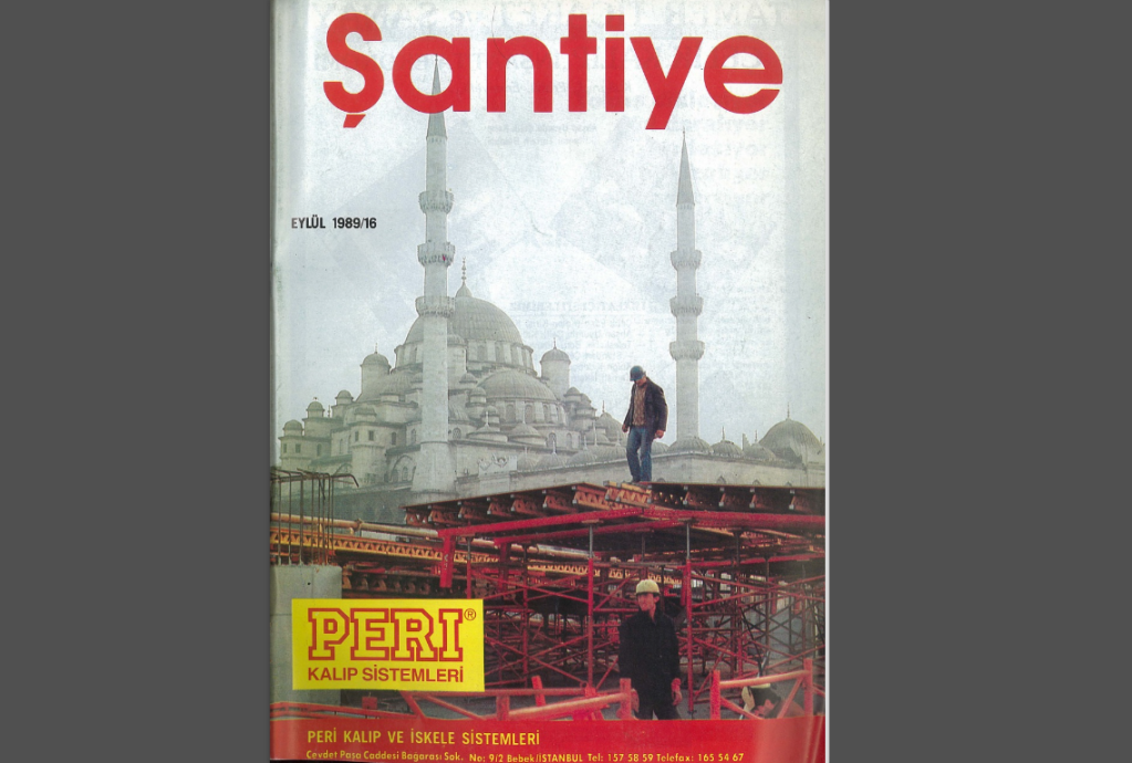 Şantiye'nin Eylül 1989 (16.) Sayısı Yayında