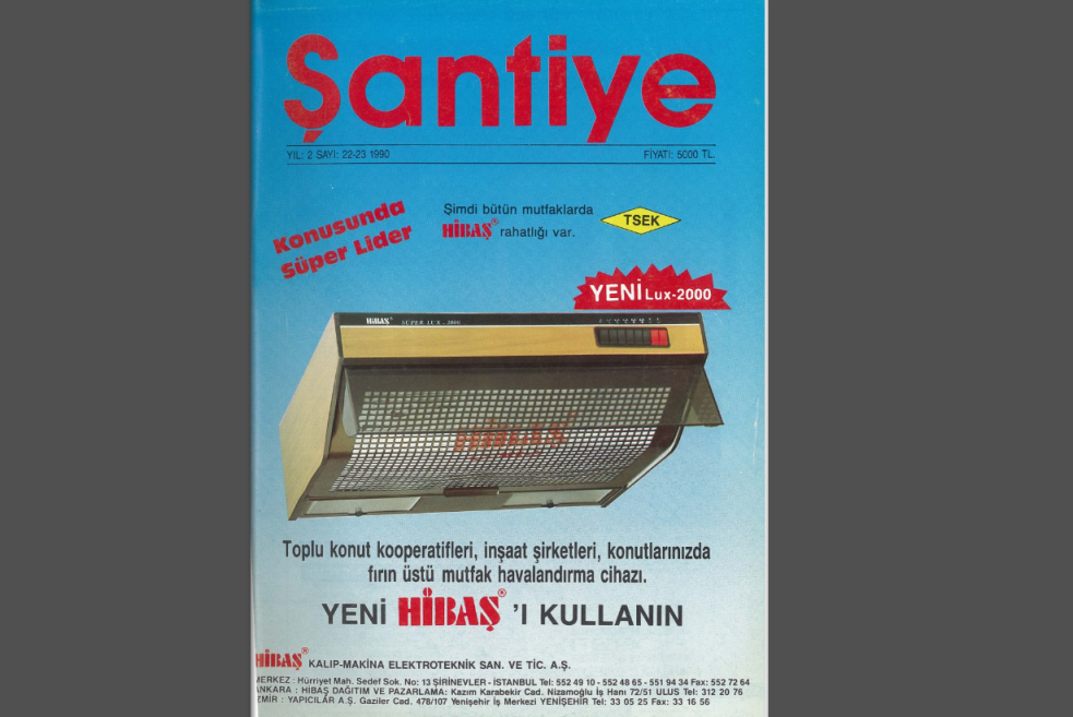Şantiye'nin Mart - Nisan 1990 (22. ve 23.) Sayısı Yayında