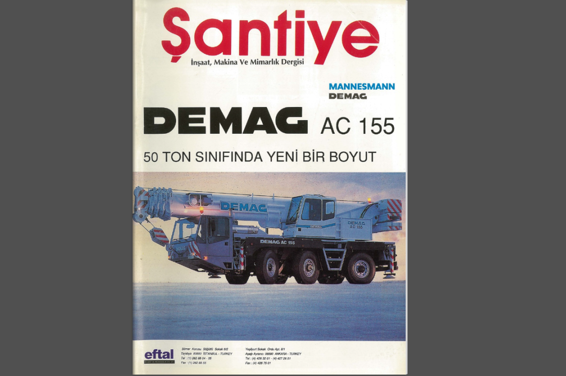 Şantiye'nin Nisan ve Mayıs 1993 (59. ve 60.) Sayısı Yayında