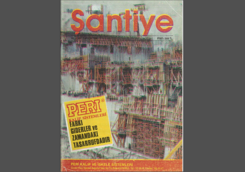 Şantiye'nin Kasım-Aralık 1988 (6 ve 7.) Sayısı Yayında