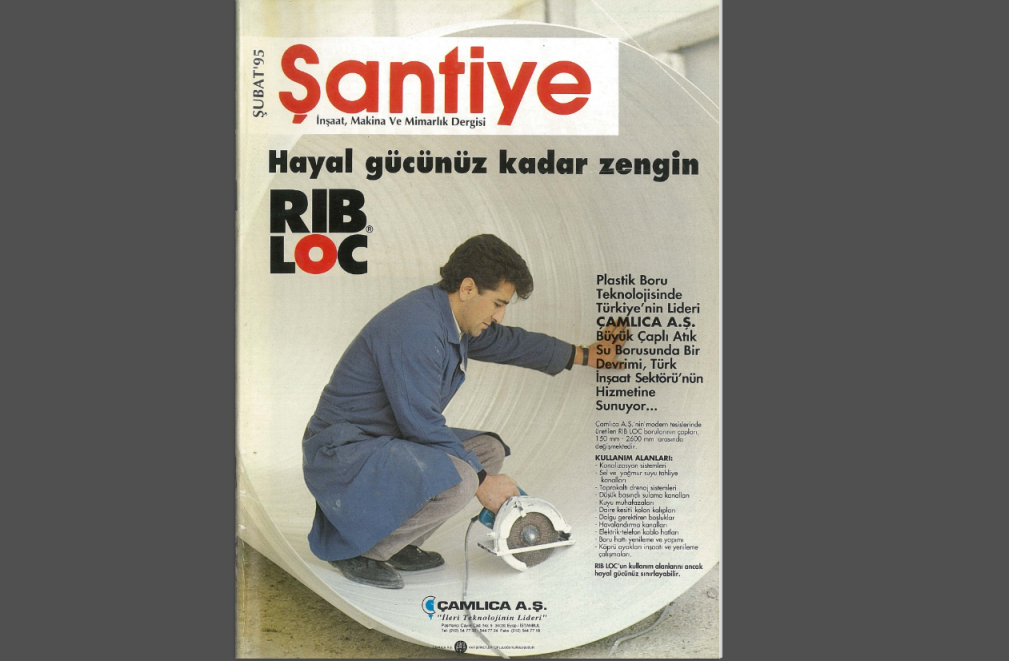 Şantiye'nin Şubat 1995 (80.) Sayısı Yayında