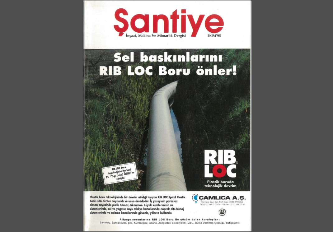 Şantiye'nin Ekim 1995 (88.) Sayısı Yayında