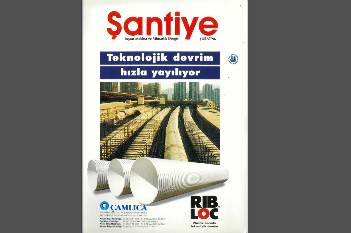 Şantiye'nin Şubat 1996 (92.) Sayısı Yayında