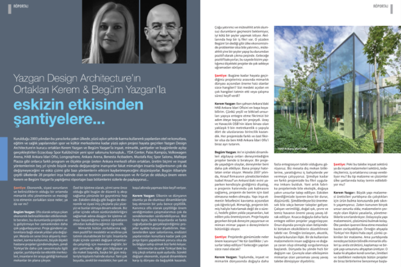 Eskizin Etkisinden Şantiyelere... Yazgan Design Architecture’ın Ortakları Kerem & Begüm Yazgan’la...